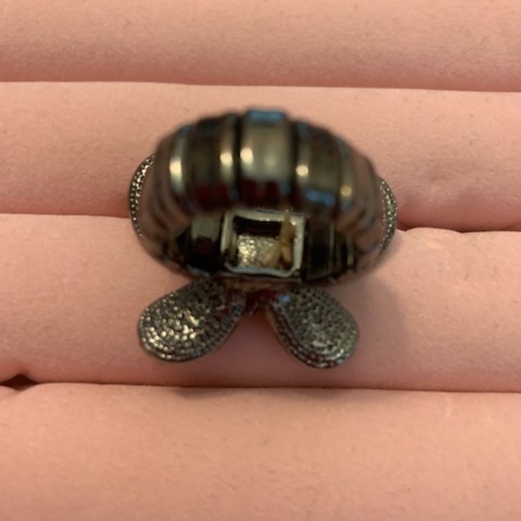 Sparkly Multicolor Butterfly Ring - Picture 5 of 8